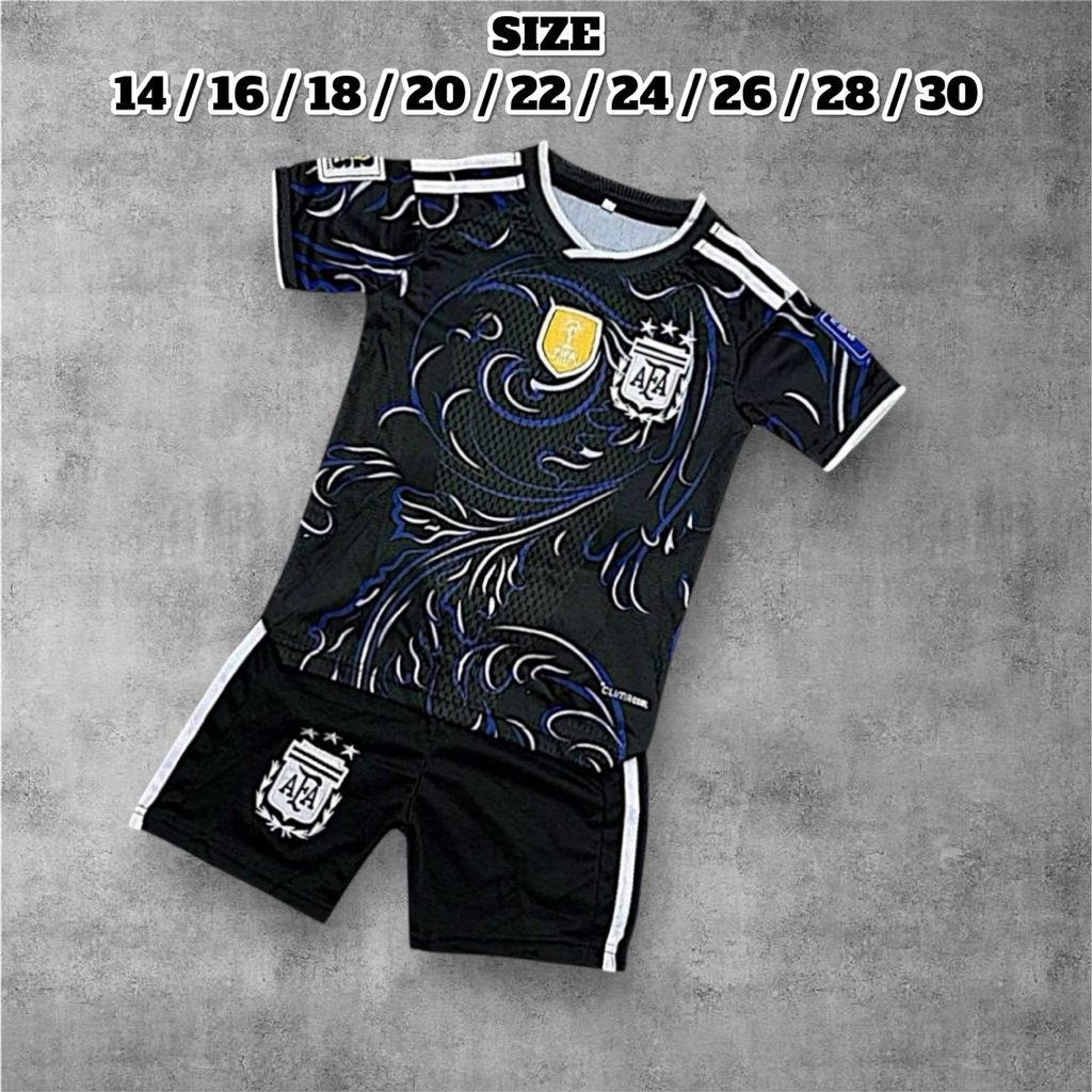 ชุดกีฬาเด็ก AGTN/2026 ฤดูกาลใหม่ มีไซด์ 14 ถึง 30 เสื้อ+กางเกง ใส่สบาย ไม่ร้อน ราคาถูก คุณภาพดี