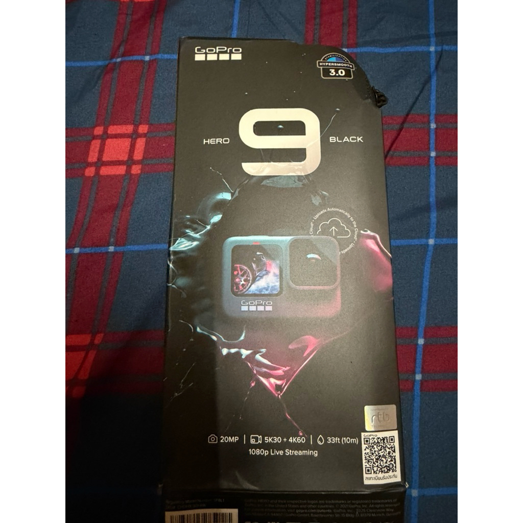 Gopro9 มือสองสภาพดี พร้อมอุปกรณ์ เครื่องศูนย์ไทย