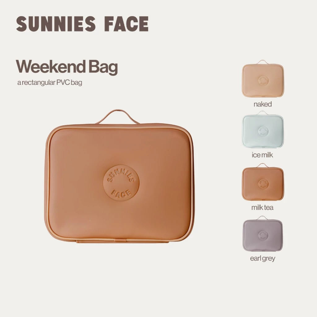 Sunnies Face Weekend Jelly Bag [กระเป๋าเครื่องสำอาง]