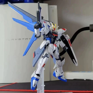 【ส่งจากไทย】โมเดลกันดั้ม HG 1/144 Freedom Warrior Wing Warrior ของเล่นสําหรับเด็ก Seat Mecha โมเดลประกอบกันดั้ม