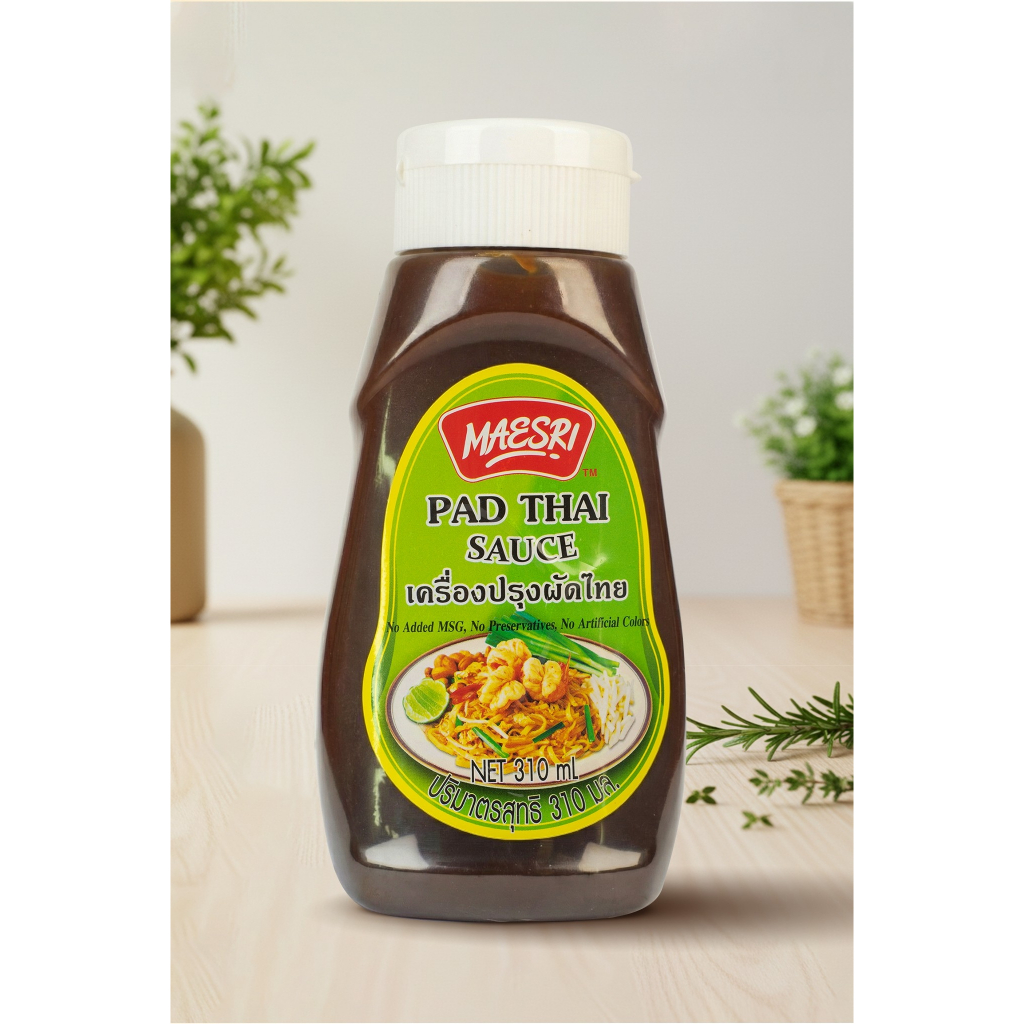 เครื่องปรุงผัดไทยขวดบีบ 310 มล ตราแม่ศรี