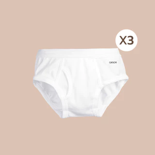 กางเกงในเด็กชาย Carson Kids Cotton organic แพ็ค 3 ตัว