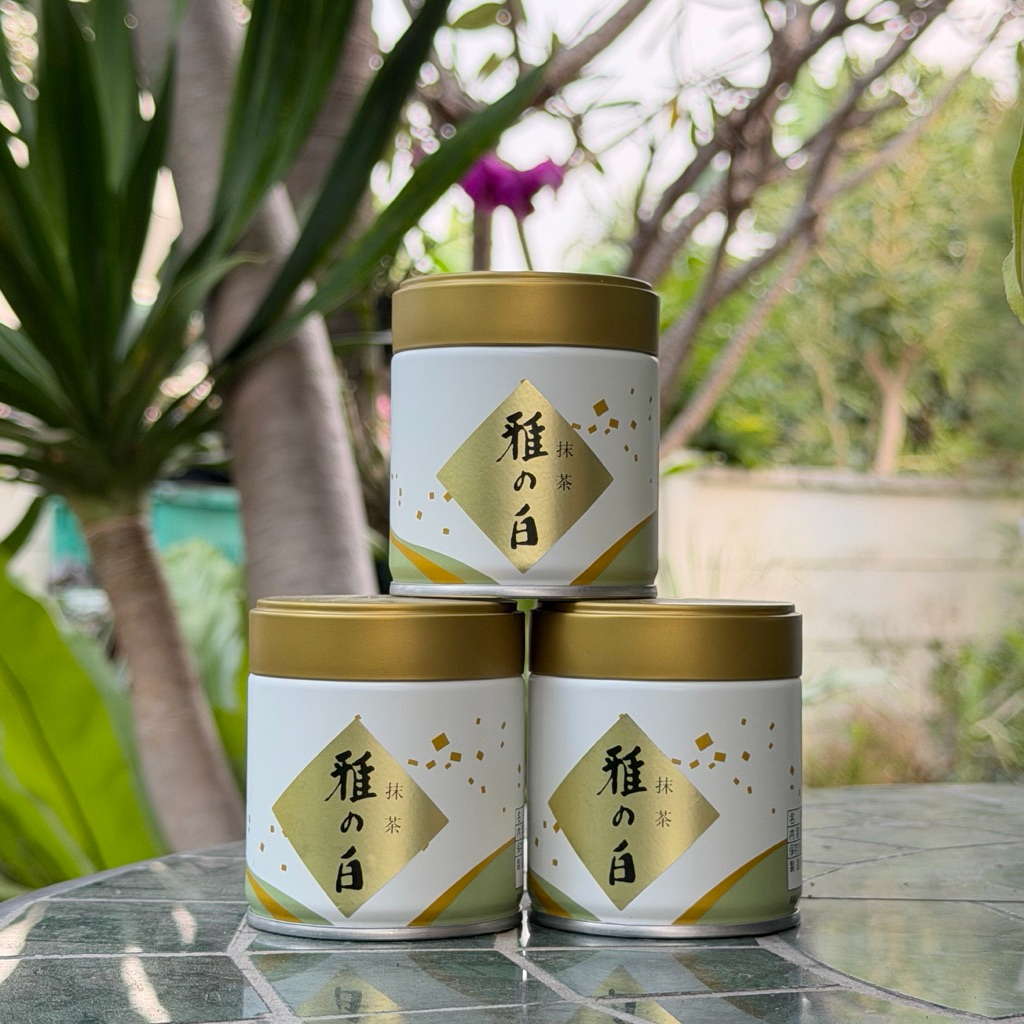 YANO SEICHA Uji Matcha-Miyabi no Shiro 40g Can หิ้วเองจากญป แท้100%🇯🇵 EXP.4/07/2026