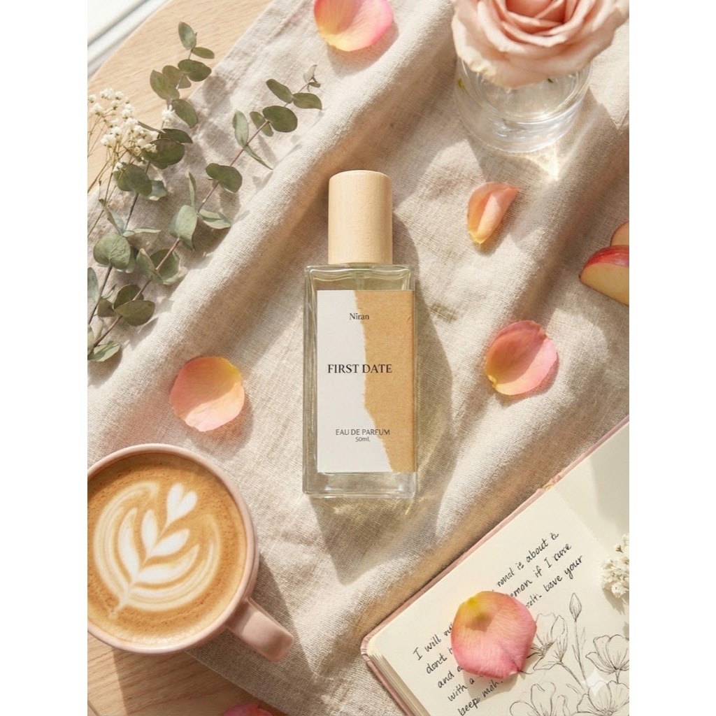 น้ำหอม Niran กลิ่น First Date (puppy love) ขนาด 10ml และ 50 ml(นิรันดร์)*คนมีความรักมักจะดูเด็กลงไปน