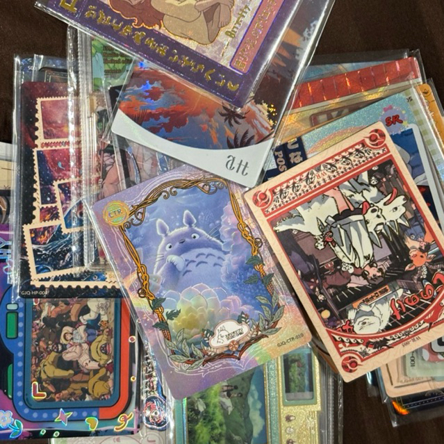 cardสะสมรวมเรื่องจากStudio Ghibli (เลือกแบบ)