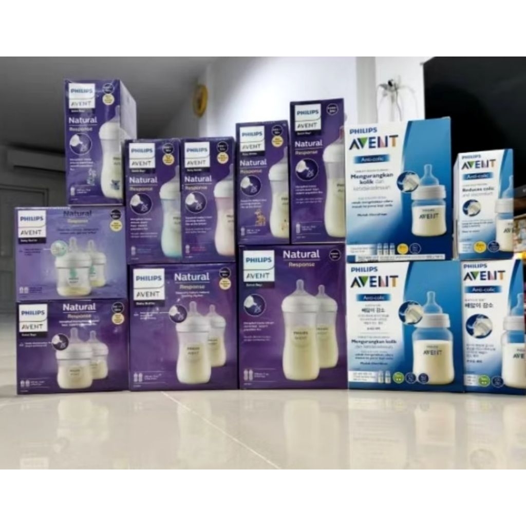 (แถมหูจับ) ขวดนม Philips Avent แท้100% มีขนาด 4.9.11oz รุุ่นใหม่ จุกไม่ดูดไม่ไหล่(พร้อมส่ง)