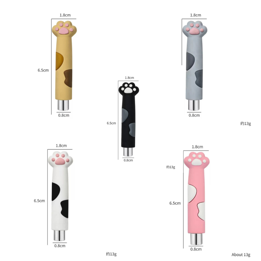 แม่เหล็กเท้าแมว 8 มิล (คละสี) แม่เหล็กดึงแคทอาย ทำลายเล็บ เล็บเจล สีเจล