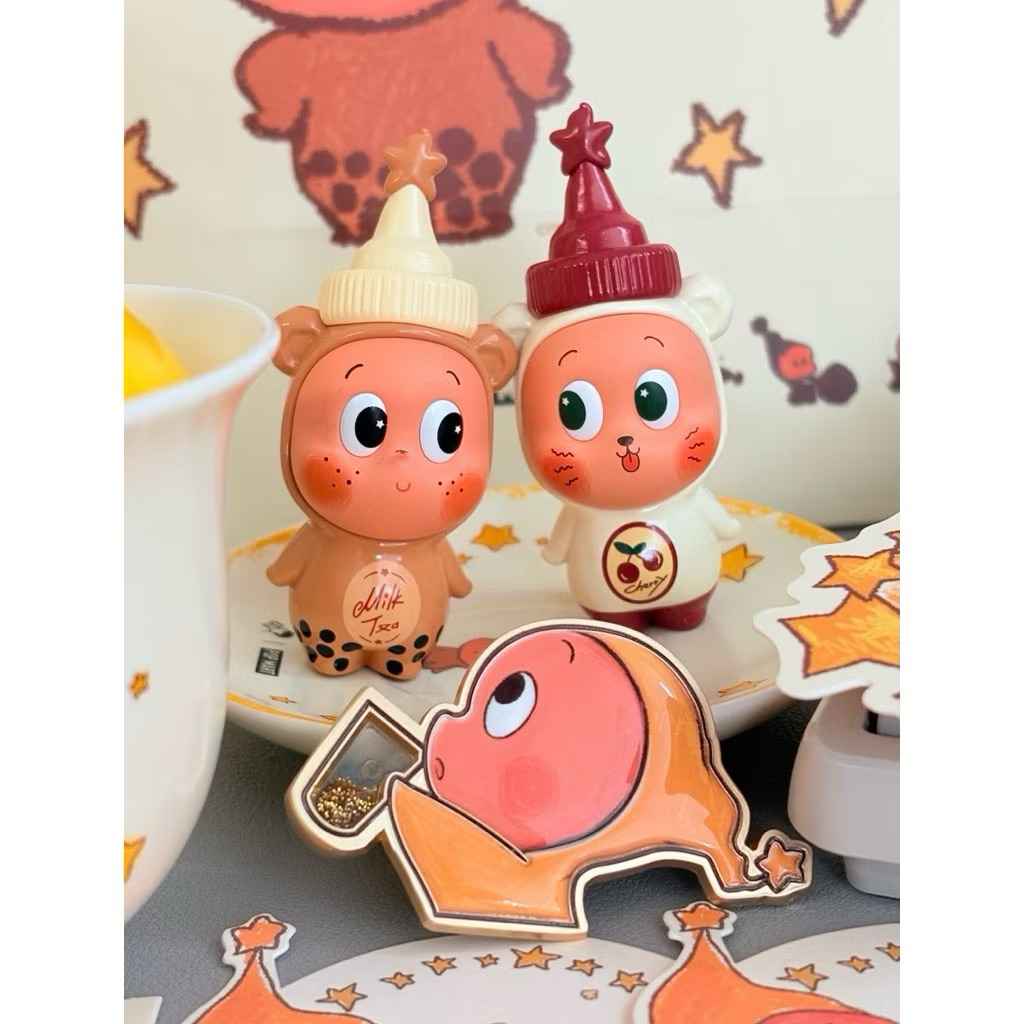 [พร้อมส่ง] ฟิกเกอร์ twinkle twinkle bubble tea & cherry iced tea