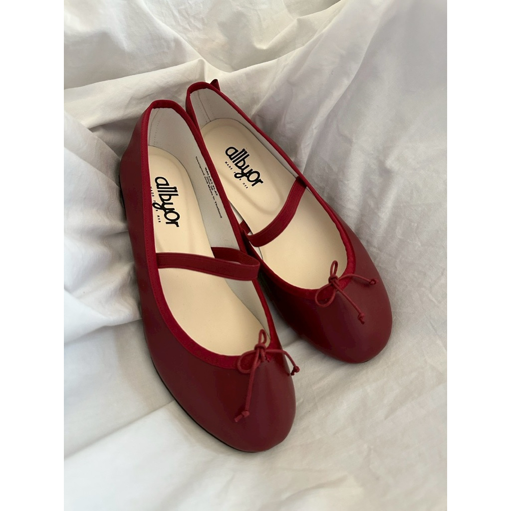Ballet flat - Maroon MJ #allbyor
