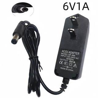 DC อะแดปเตอร์ 6V 1A 1000mA (5.5x2.5mm)