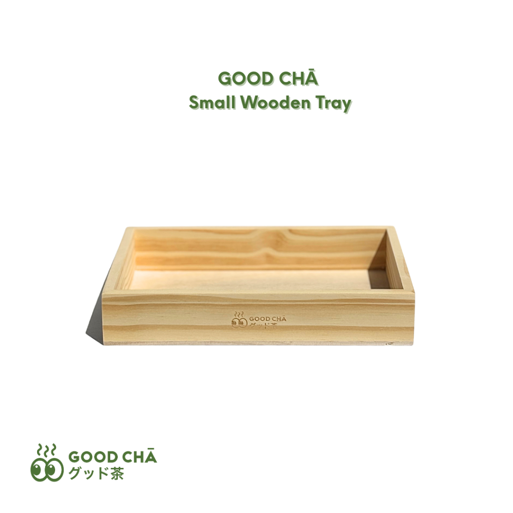 GOOD CHĀ - Small Wooden Tray ถาดไม้เอนกประสงค์ (ขนาดเล็ก)