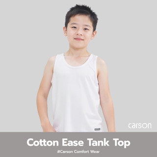 เสื้อกล้ามเด็กผู้ชาย Carsonkids รุ่น Basic ผ้า Cotton แพ็ค 1 ตัว (KTTRCK13001)