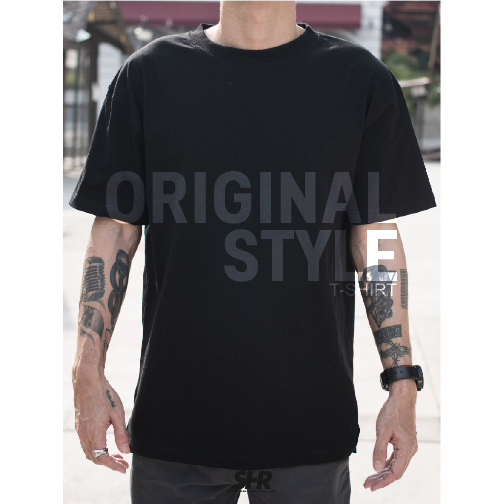 เสื้อยืด Original Style เนื้อผ้าพรีเมี่ยม SHR COTTON COMB 100%