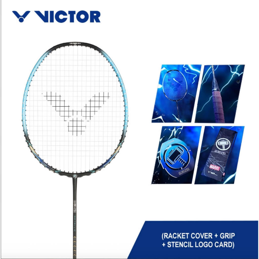VICTOR MJOLNIR METALLIC Limited Racket Badminton Racket MA-MJOLNIR ไม้ธอว์