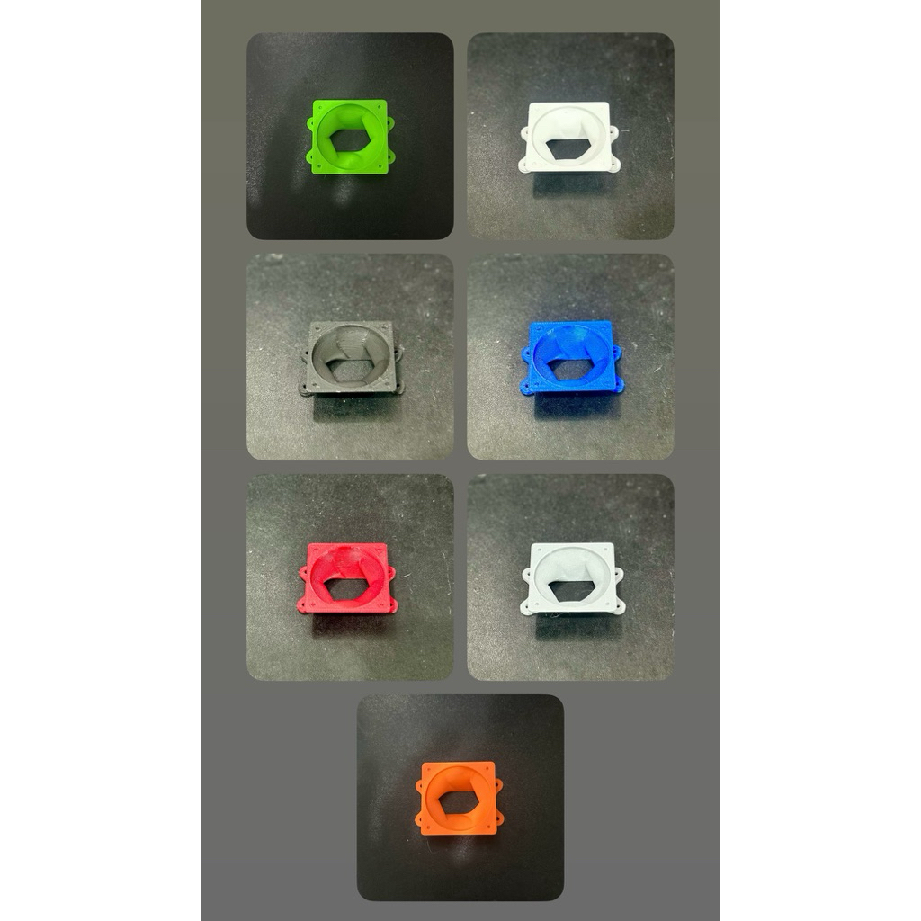 ชุดแต่งพัดลมTB21งาน3Dปริ้นไม่รวมพัดลมขนาด4x4x1cm.มี5สีให้เลือกส่งจากนครปฐม