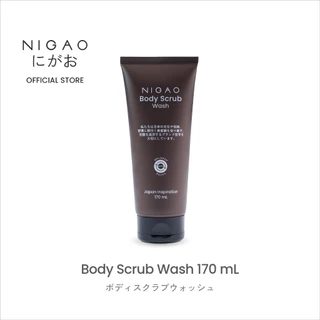 [สครับผิวกาย] NIGAO Body Scrub Wash I นิกาโอะ บอดี้ สครับ วอช 170 mL