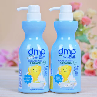 DMP ดีเอ็มพี organic สบู่เหลวอาบน้ำสระผม 450 มล. แถม 450 มล.