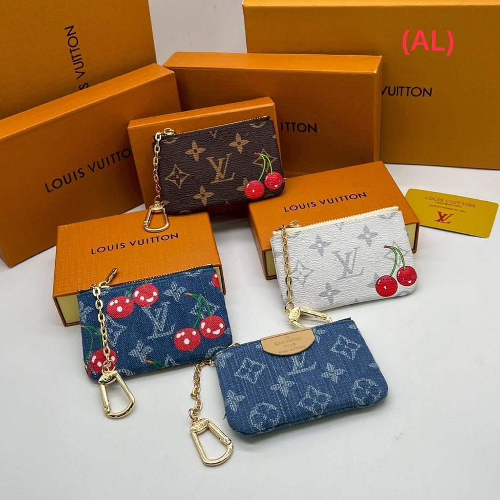 Wallet womenกระเป๋าสตางค์ กระเป๋าใส้กุญแจ กระเป๋าผู้หญิง งานดีที่สุดงานสวยหนังดีมากรับประกัน100% #มีกล่อง
