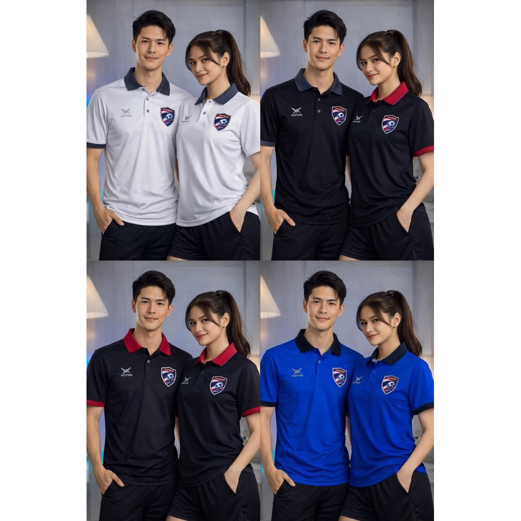 Vins polo เสื้อโปโล vins รุ่น221 พร้อมเฟกโลโก้ ใหม่BY 25world