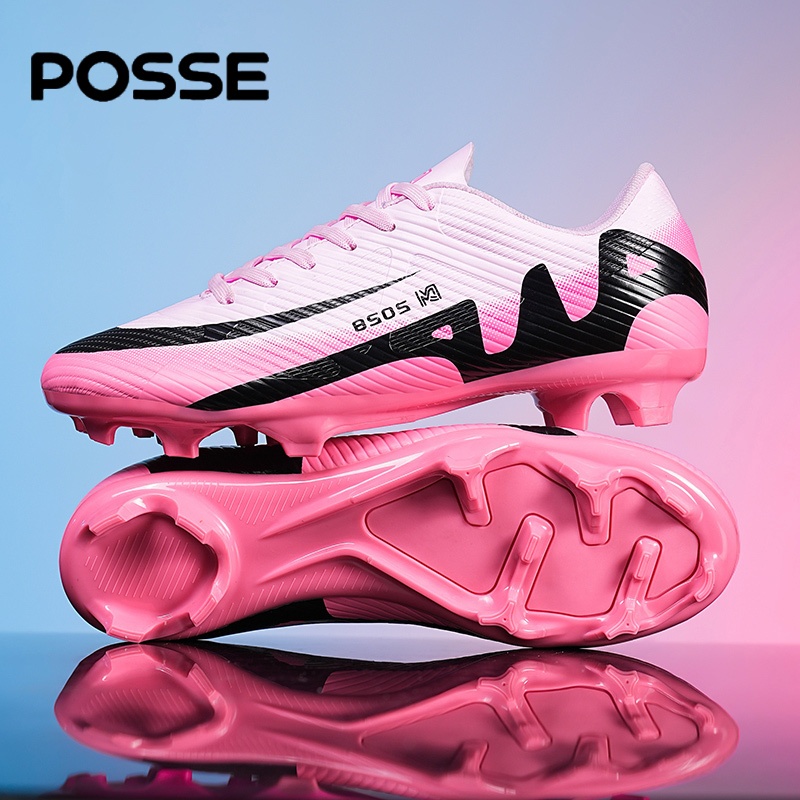 POSSE-COD 35-44 รองเท้าฟุตบอลหนังสังเคราะห์ รองเท้าสตั๊ด น้ำหนักเบา TPU รองเท้าฟุตบอล เหมาะสำหรับผู้
