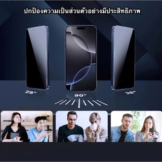 ฟิล์มกันมอง กันเสือก เซลามิกด้าน เต็มจอ Realme (เรียวมี) ไม่ดันเคส กาวเต็มแผ่น ฟิล์มกันกระแทก Realme ทุกรุ่น