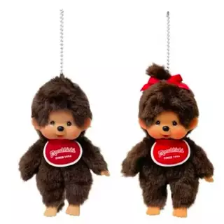 พร้อมส่ง! พวงMonchhichi Original Classic มอนชิชิลิงน่ารัก ห้อยกระเป๋าสวย แท้1000% จากญี่ปุน