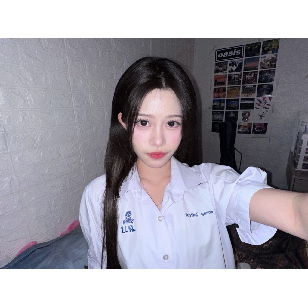 คอนแทคเลนส์ kitty kawaii Falling สีดำขนาดกลาง - รูปที่ 2