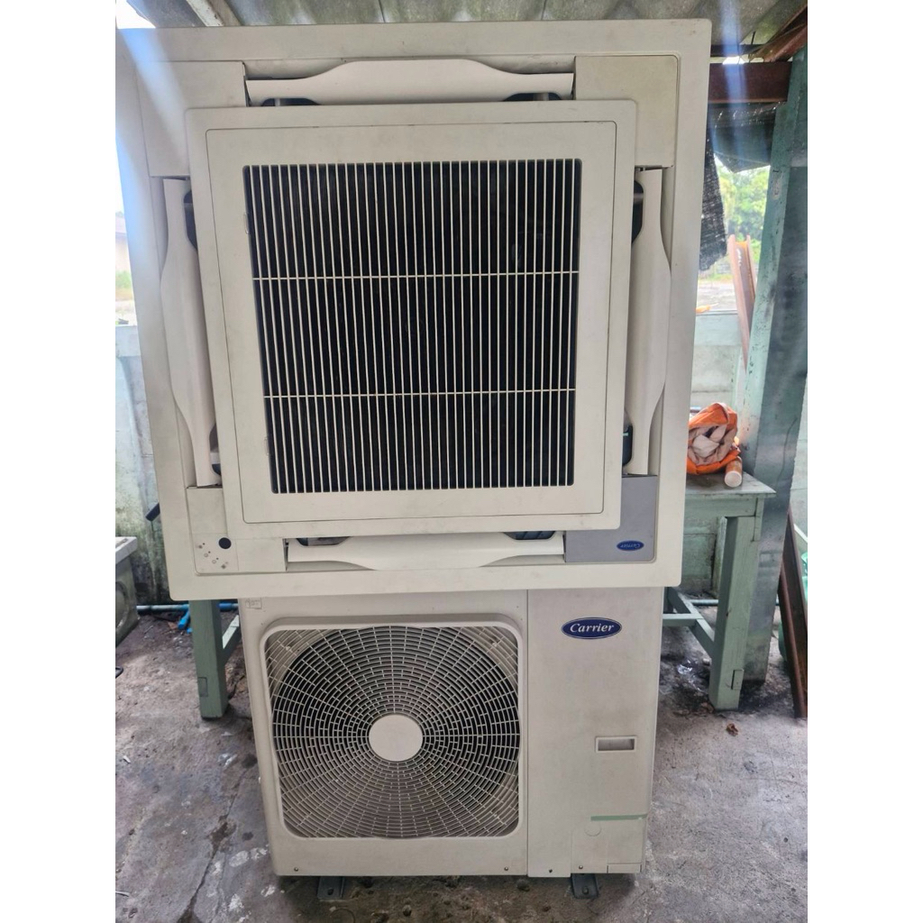แอร์ฝังฝ้าขนาด 30000btu ยี่ห้อแคเรียร์มือสอง