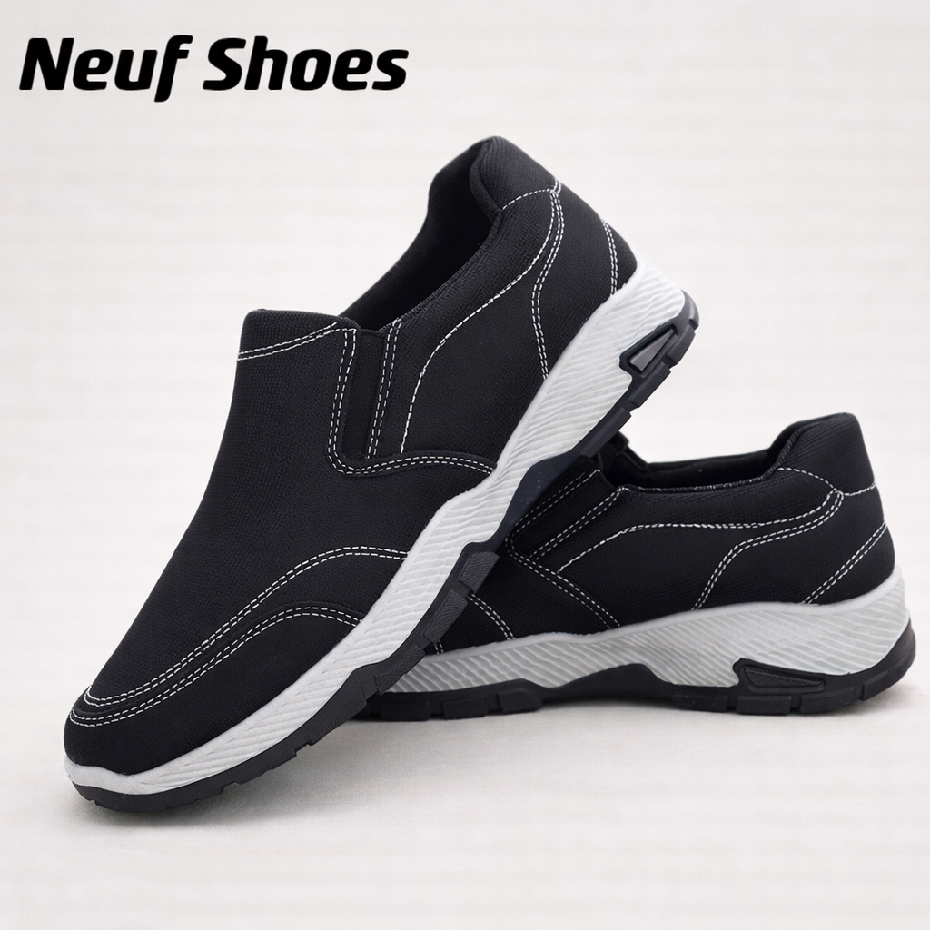 NeufShoes-02 รองเท้าผ้าเพื่อสุขภาพ สลิปออน รองเท้าพื้นนุ่มชาย หญิงใส่ได้