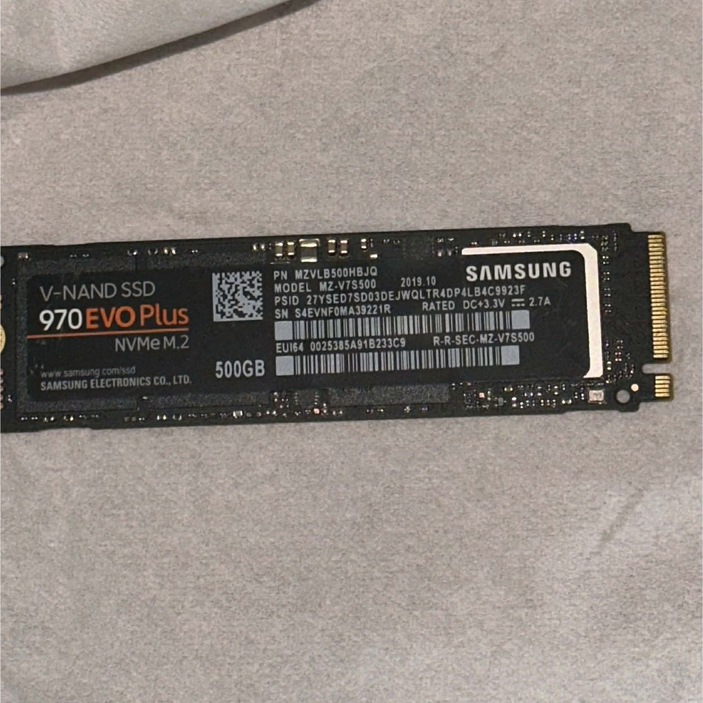 Samsung  970 EVO PLUS M.2 500GB