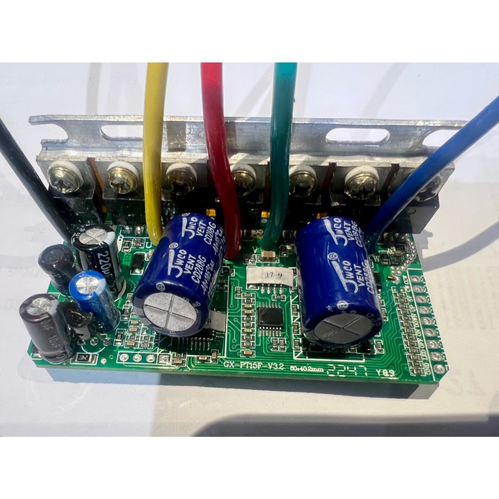 วงจร บอร์ดปั๊มน้ำ มอเตอร์บัสเลส Dc 48-100v Moter 500-1500w. ต่อตรงแผงโซล่าเซลล์ได้เลย