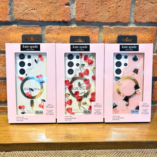 💥พร้อมส่ง💥New Case เคสลายเชอร์รี่ มีแม่เหล็กชาร์จ สำหรับรุ่น Samsung Galaxy S26ultra S23ultra S24ultra S25ultra