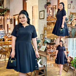 ชุดเดรส Fairy Dress ชุดออกงานไซส์ใหญ่ อก 44-62 นิ้ว
