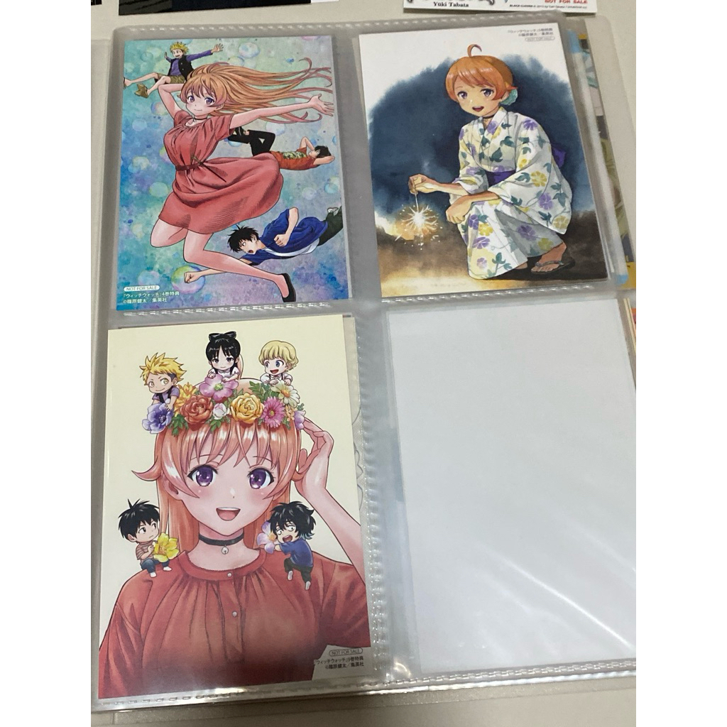 โปสการ์ด witch watch เล่ม ญี่ปุ่น 4 5 9