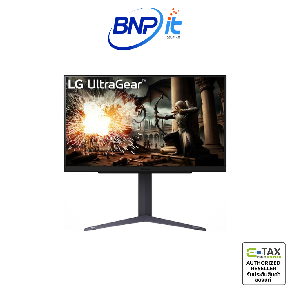 จอเกมมิ่ง LG UltraGear 27GS75Q-B 27" QHD IPS Gaming Monitor 180Hz 1ms G-SYNC FreeSync HDR10