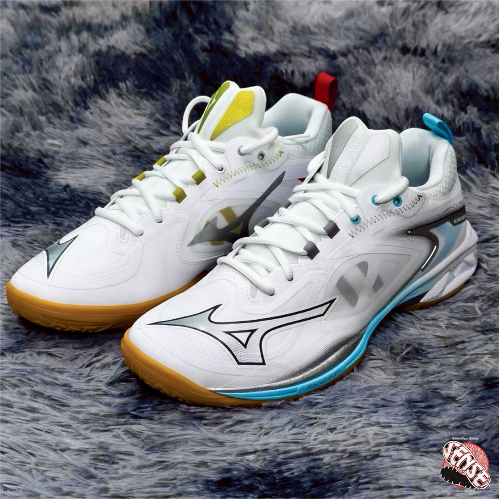 🌈✨.ใส่โค้ดSENSEI300ลด10%🌈✨รองเท้าสีทูโทนWAVE CLAW NEO3 อินดอร์/แบดมินตัน มิซูโน่  By SenseiSportsShoesพร้อมส่ง