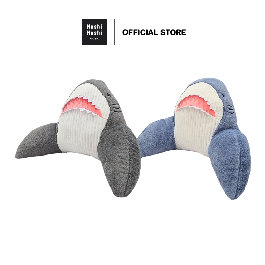 Moshi Moshi เบาะรองหลังรูปฉลาม หมอนรองหลัง เบาะรองหลังเพื่อสุขภาพ รุ่น 8100045257-45258