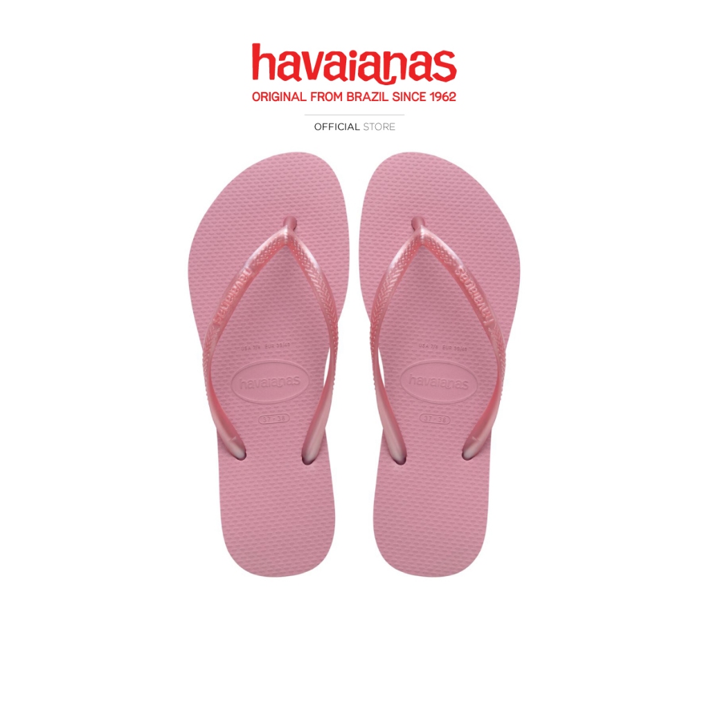 HAVAIANAS รองเท้าแตะ Slim Rose Chiffom Pink 400003011053F_F5PIXX