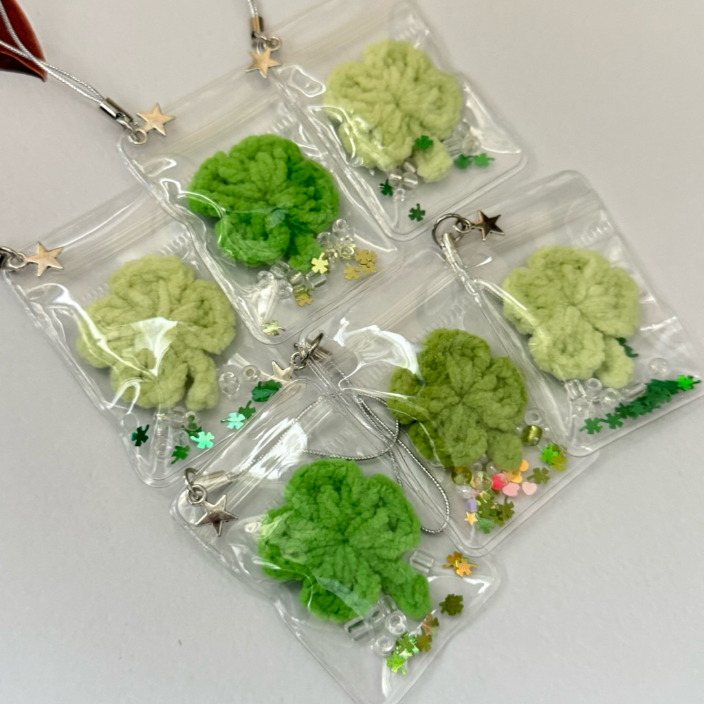 พวงกุญแจ lucky bag ถุงซิป PVC แบบใส ของขวัญปัจฉิม ของ giveaway ของขวัญ congrats