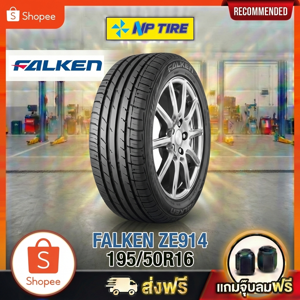 ยาง 195/50R16 FALKEN ZE914 ราคาต่อเส้น  ปี 2024