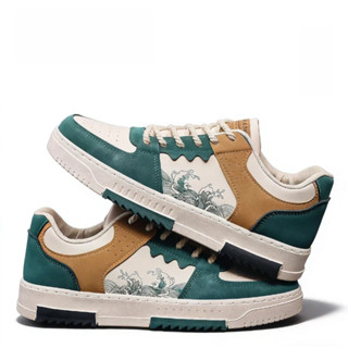 รองเท้ากีฬาส้นแบนลำลองผู้ชายยอดนิยม ทนต่อการสึกหรอและป้องกัน…