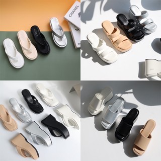 YOURSHOES รวมตะกร้างานส้นตึก ⚠️DEFECT⚠️ (อ่านรายละเอียดก่อนสั่งซื้อ) สินค้างานตำหนิไม่มีผลต่อการใช้งาน