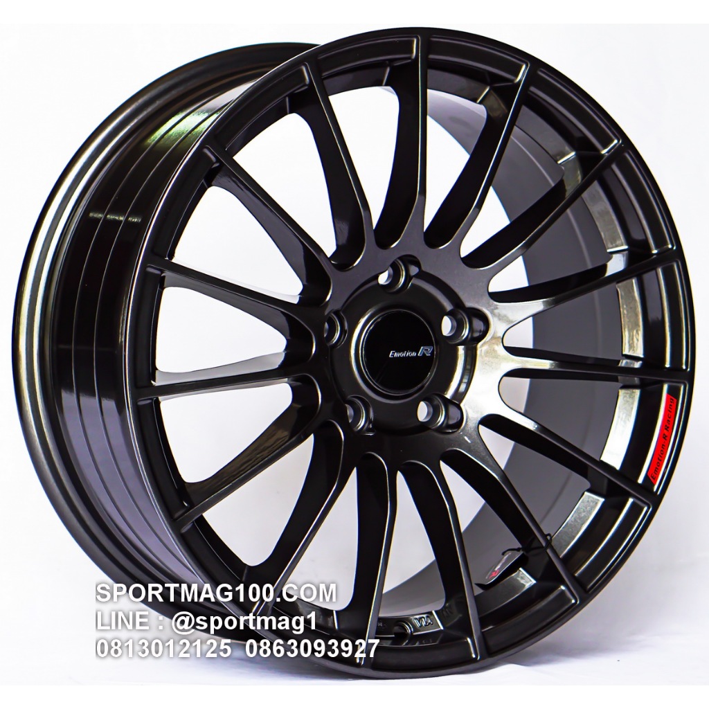 ล้อแม็กซ์ EmotionR RS05RR ขอบ17นิ้ว 5รู114 สีดาร์คกัน กว้าง7.5นิ้ว Offset35 [21518]