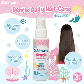 Godmami เซรั่มบำรุงผมสำหรับเด็ก ผมนุ่ม ลื่น ไม่พันกัน ไม่แตกปลาย Gentle Daily Hair Care Serum