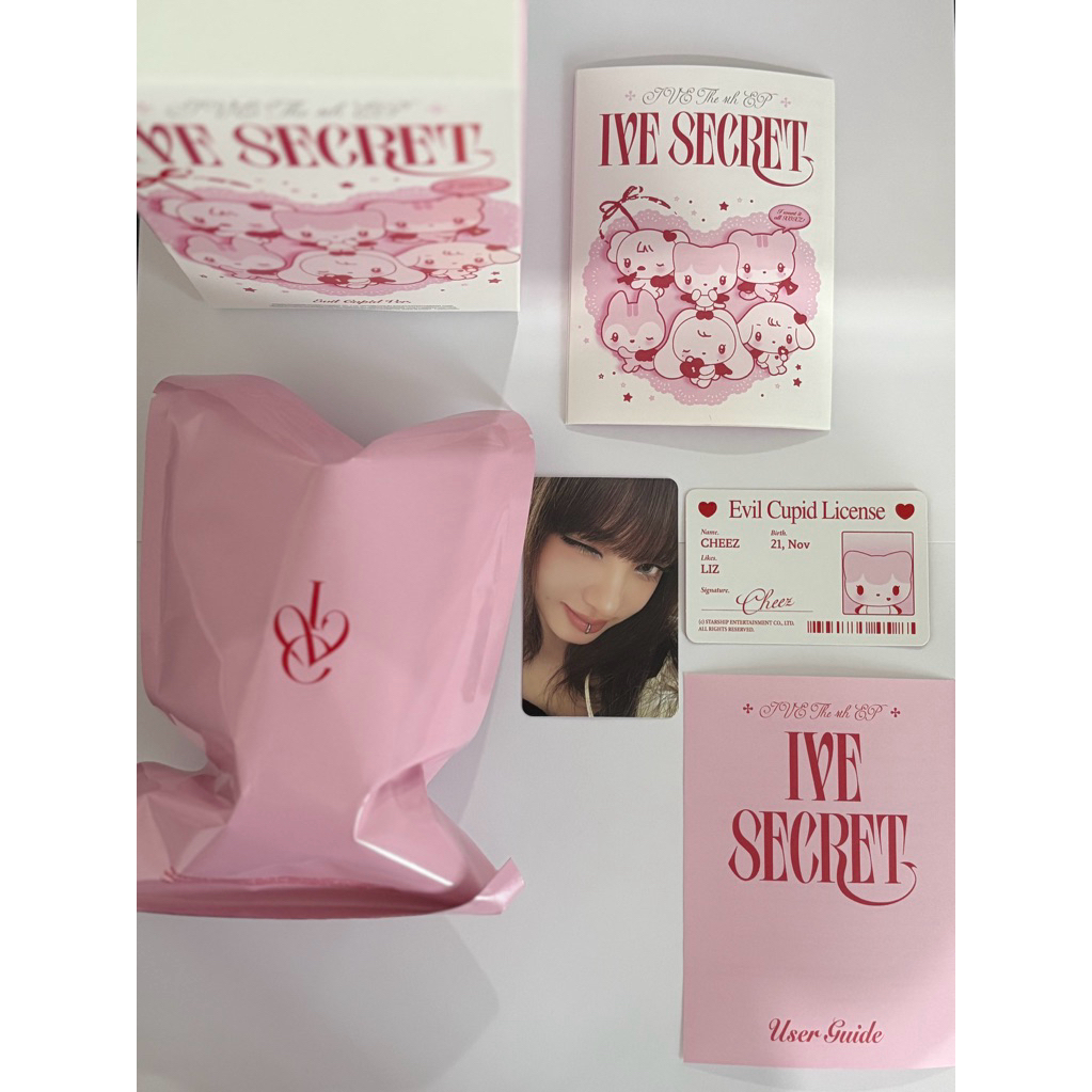 Official IVE (Evil Cupid Ver.). - LIZ SET