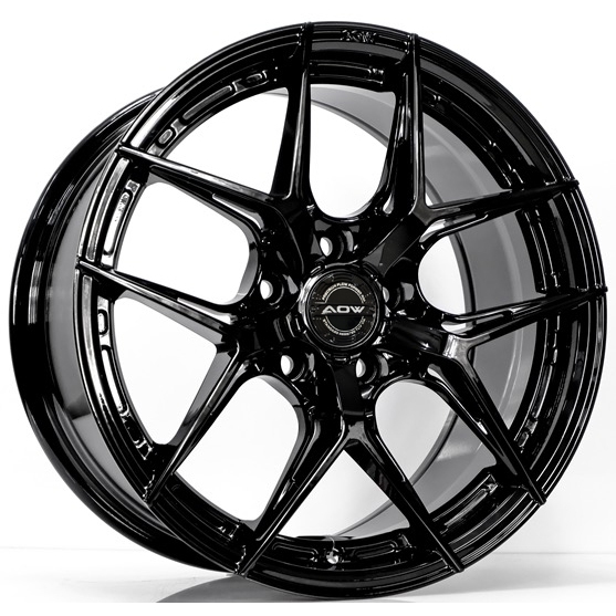 ล้อแม็ก AOW20 ขอบ18นิ้ว กว้าง8.5นิ้ว 5รู108 Offset35 สีดำเงา (ราคา4วง)