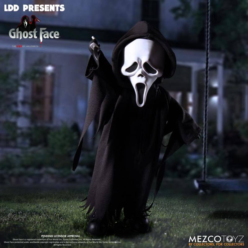 Mezco LDD Ghost Face (สูง 10 นิ้ว)