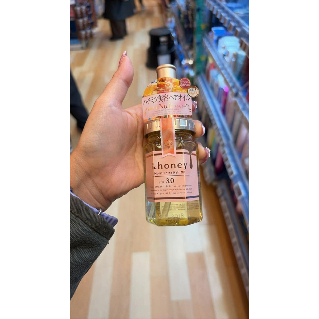 (แท้ 100%)&Honey oil hair ออยบำรุงผม หิ้วจากญี่ปุ่น