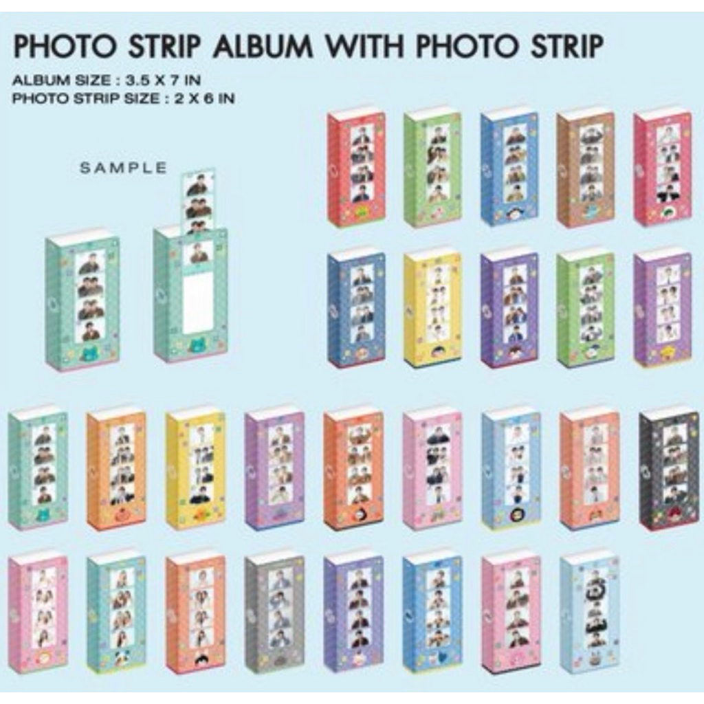 PHOTO STRIP ALBUM WITH PHOTO STRIP GMMTV PERMPOON Domiia Avocean Jummo any TOMAFOX POLCASAN Lykyou W