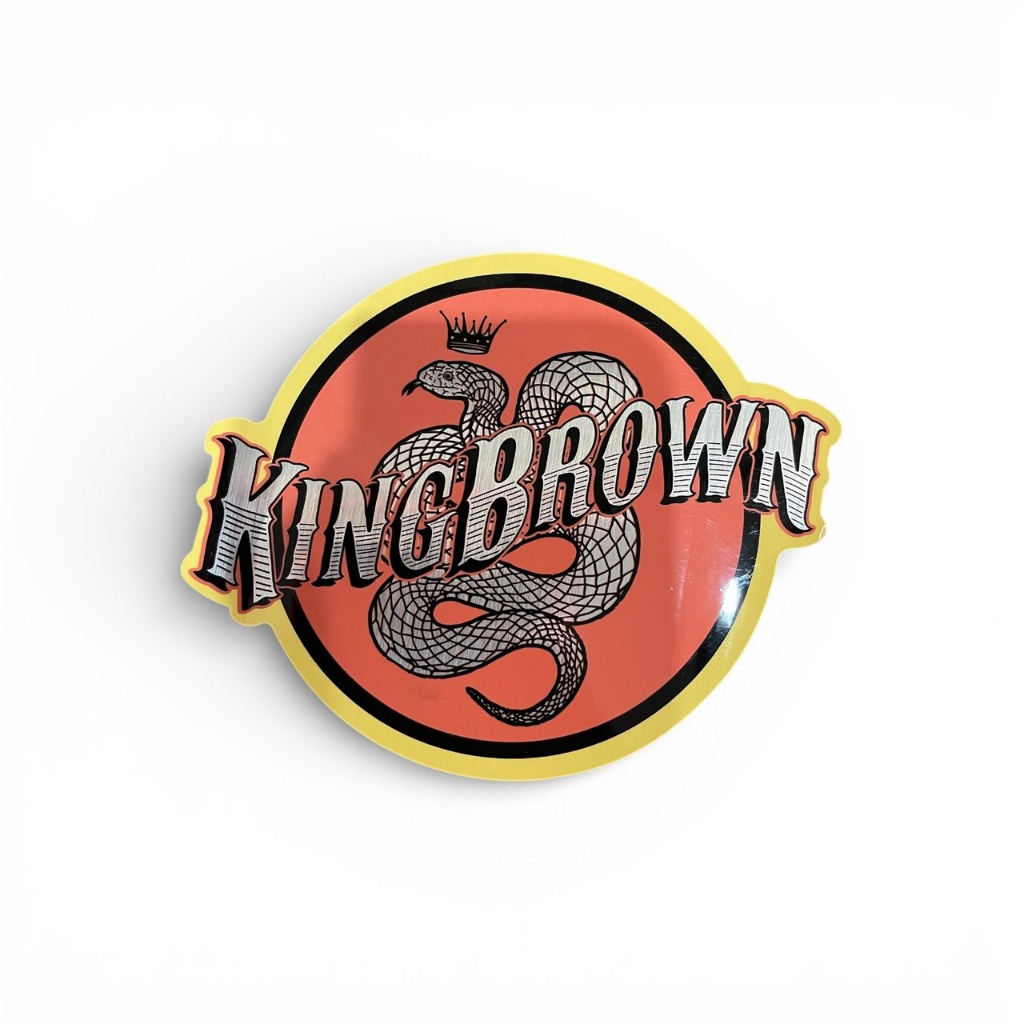 Sticker King Brown ขนาด 11-12.5 cm จาก Australia
